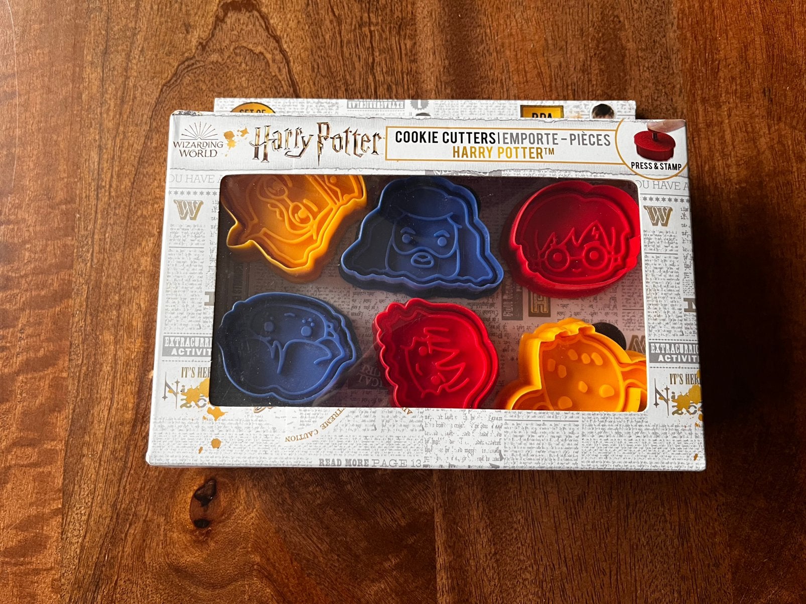 Harry Potter koekvormpjes (cookie cutters), Hobby en Vrije tijd, Taarten en Cupcakes maken, Ophalen of Verzenden, Nieuw, Bakvorm