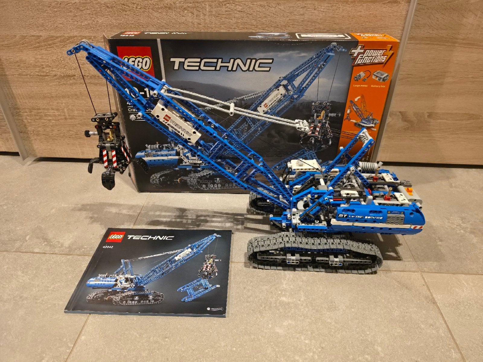 LEGO Technic 42042 Crawler Crane – niet compleet, Ophalen of Verzenden, Gebruikt