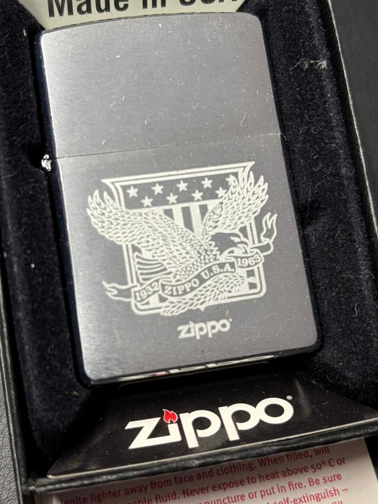 Zippo 1932 Usa Eagle nieuw nooit gebruikt, Verzamelen, Ophalen of Verzenden, Nieuw, Aansteker