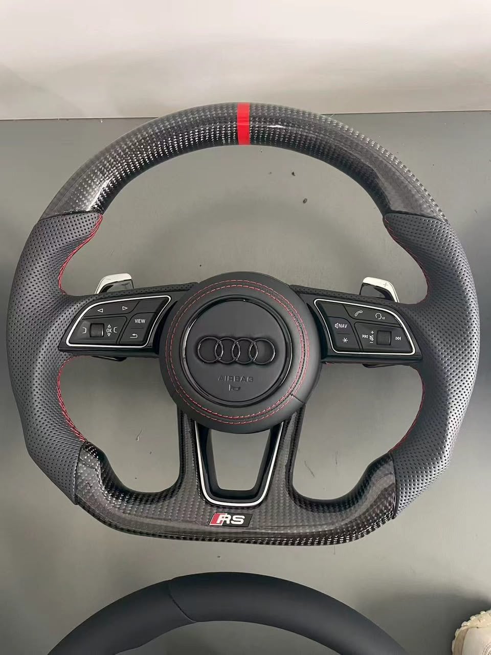 AUDI AFGEVLAKT S/RS STUURWIELEN, MULTIFUNC- CUSTOM STUUR!, Ophalen of Verzenden, Nieuw, Audi