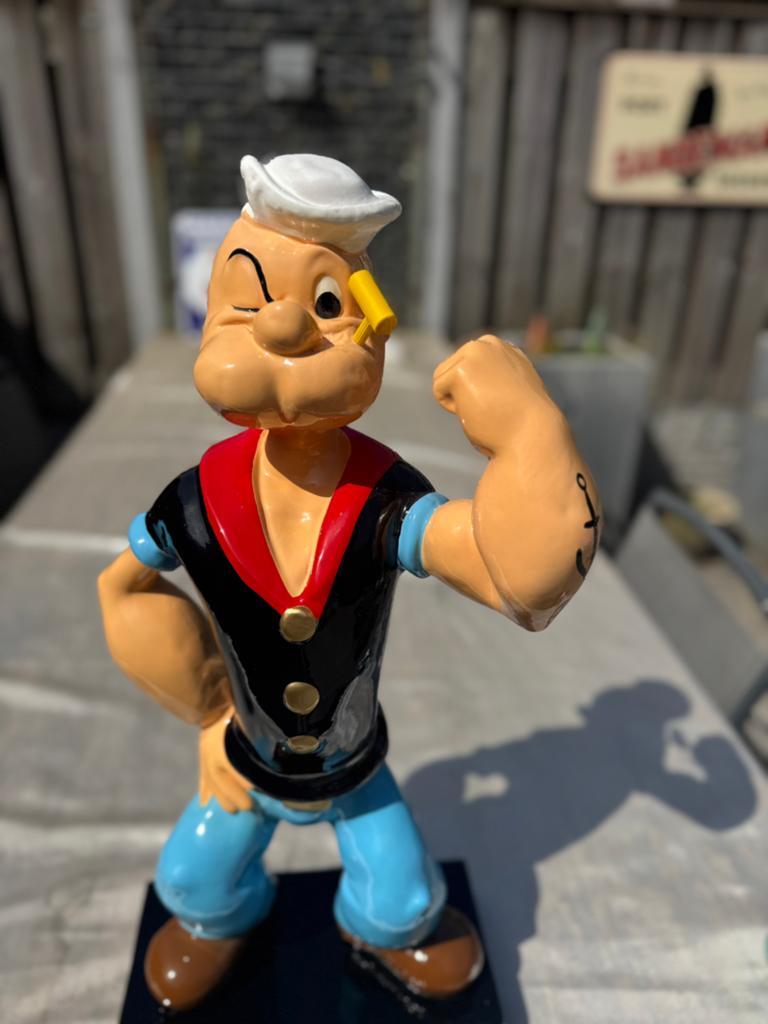 Popeye beeld decoratie, Verzamelen, Ophalen, Beeldje of Figuurtje, ., Overige figuren