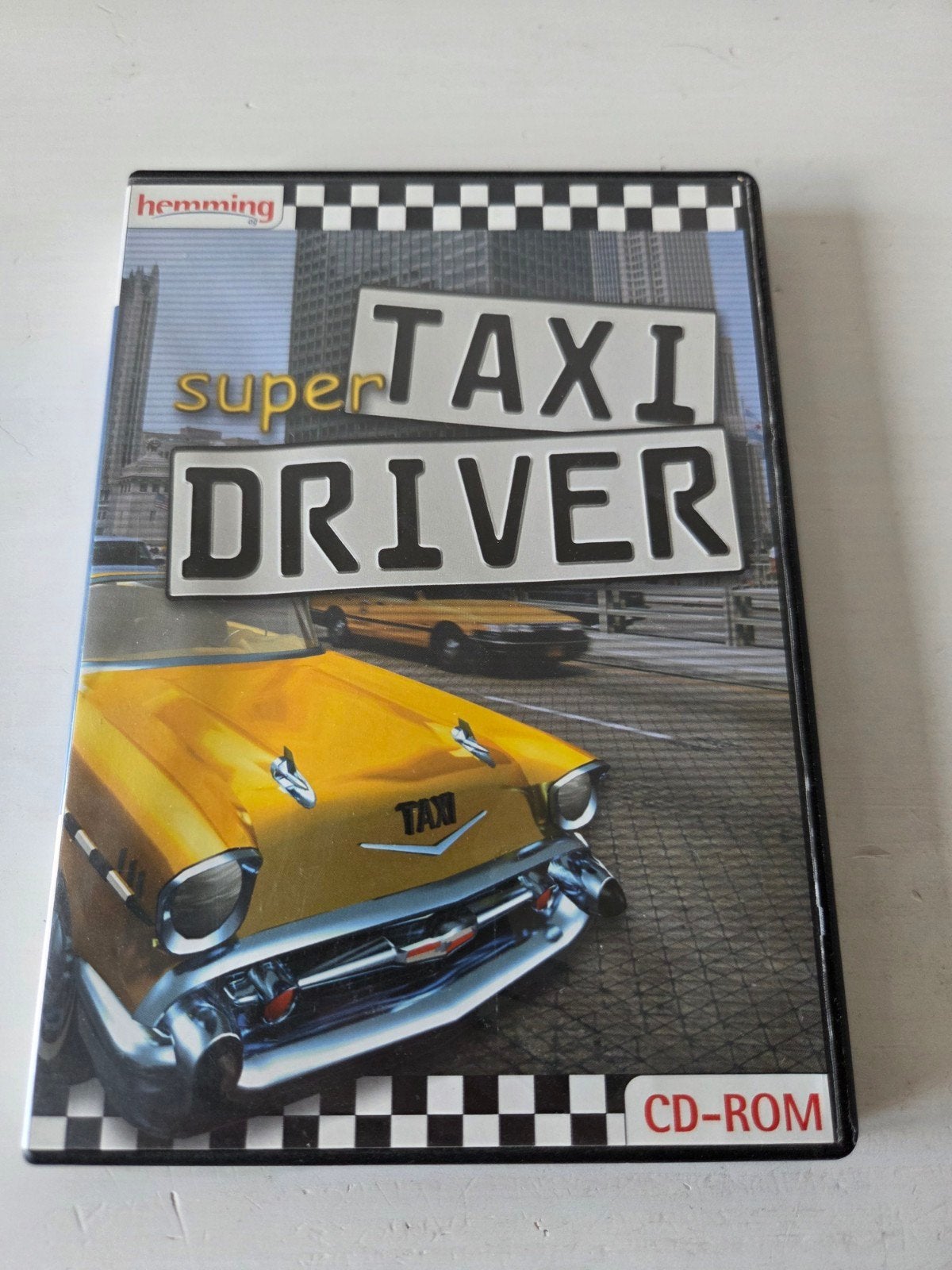 Super Taxi Driver CD-ROM PC Game - Hemming, Spelcomputers en Games, Games | Pc, Gebruikt, 1 speler, Racen en Vliegen, Ophalen of Verzenden