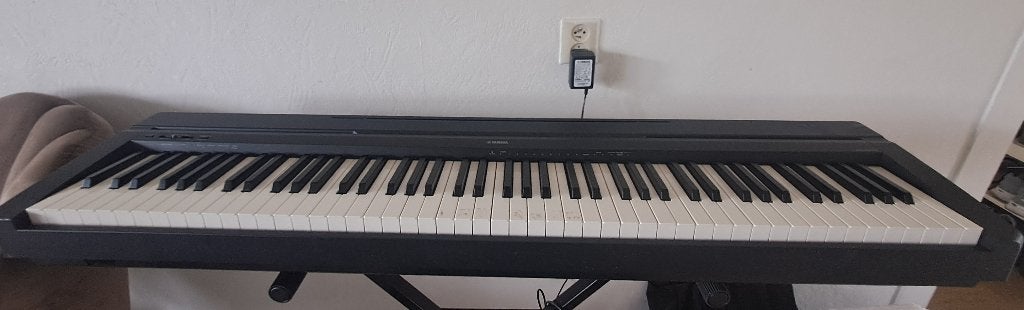 Yamaha p-45 piano, Ophalen, Gebruikt, Zwart, Digitaal