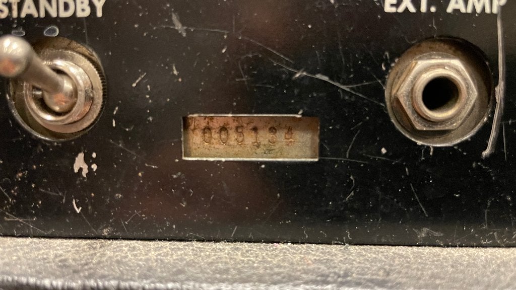 Ampeg SVT Blueline 1969 (6146B Eindbuis model), Ophalen, Gebruikt, Basgitaar, 100 watt of meer