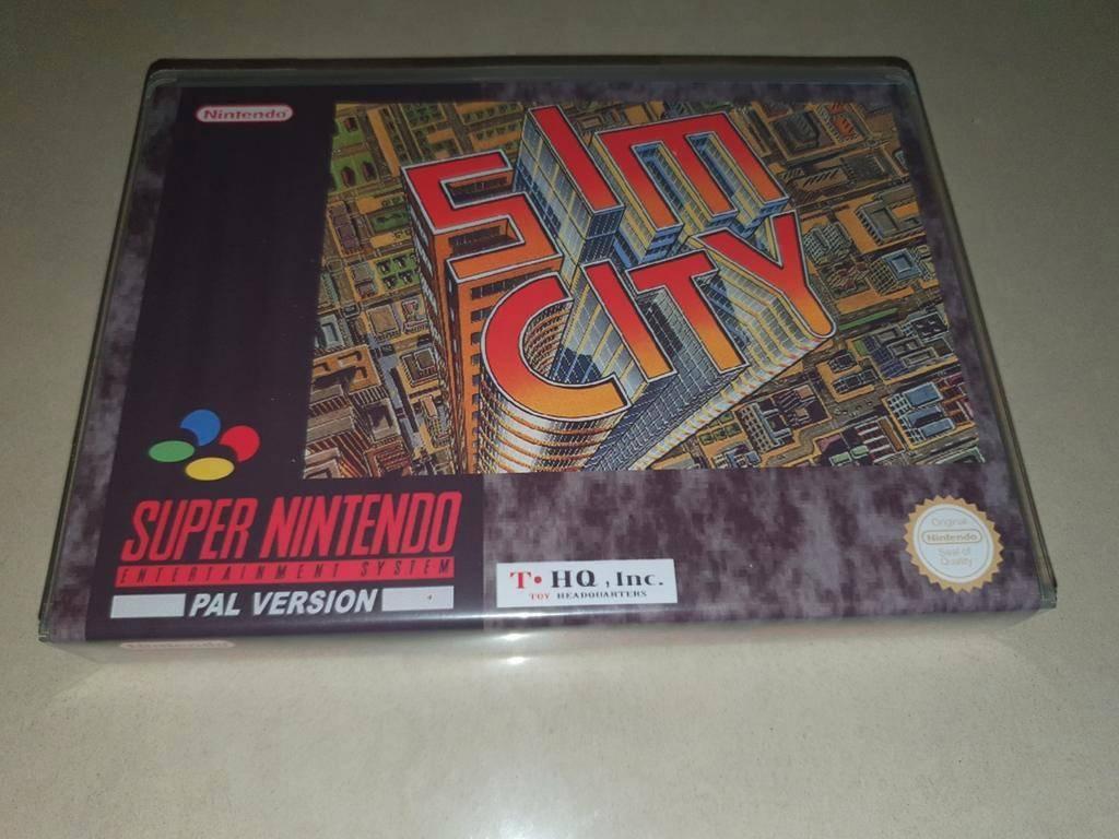Sim City SNES Game Case, Spelcomputers en Games, Games | Nintendo Super NES, 1 speler, Verzenden, Zo goed als nieuw, Vanaf 3 jaar