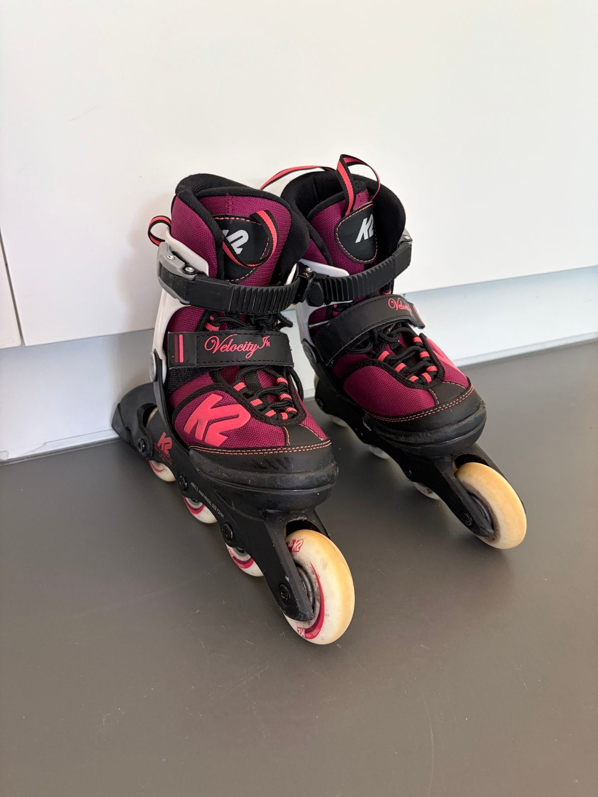 K2 Velocity Jr. Inline Skates - Verstelbaar tussen 29 -34, Ophalen, K2, Kinderen, Inline skates 4 wielen