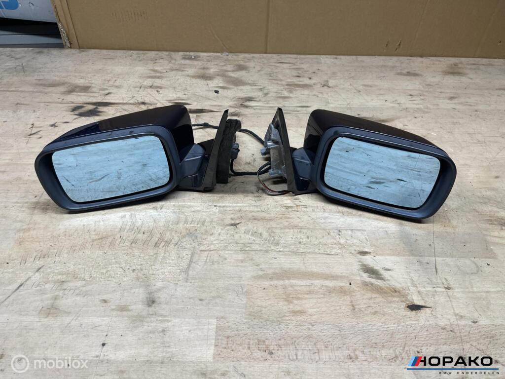 Buitenspiegels shadowline / hoogglans BMW E46 sedan touring, Auto-onderdelen, Spiegels, Gebruikt, Einsteinlaan 5 rijswijk, Bmw