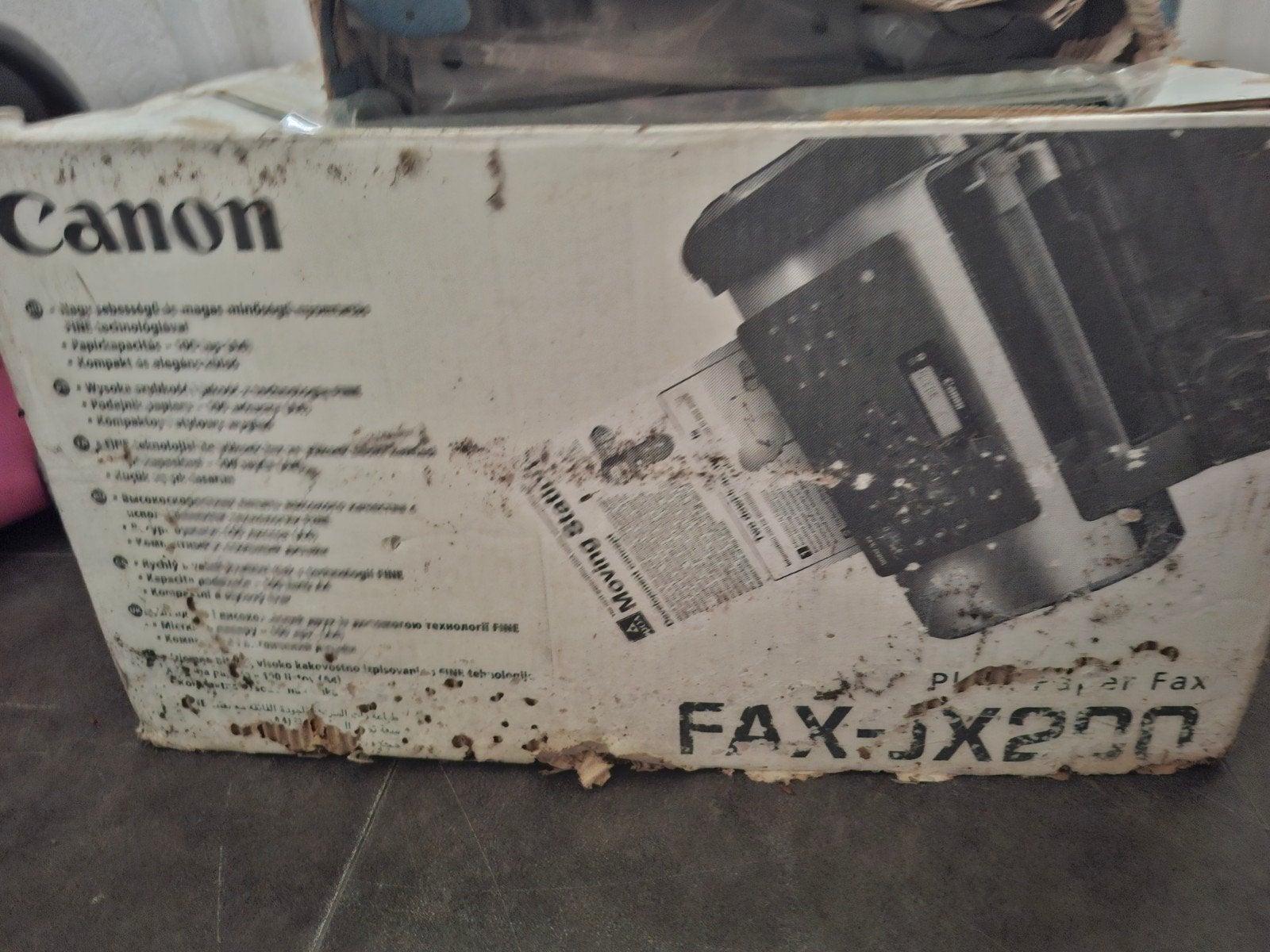 Canon fax apparaat, Ophalen, Fax