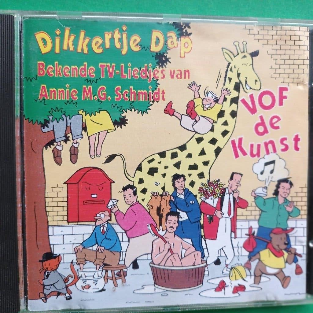 VOF DE KUNST - DIKKERTJE DAP -TV-LIEDJES- ANNIE M.G. SCHMIDT, Ophalen of Verzenden, Zo goed als nieuw, 6 tot 9 jaar