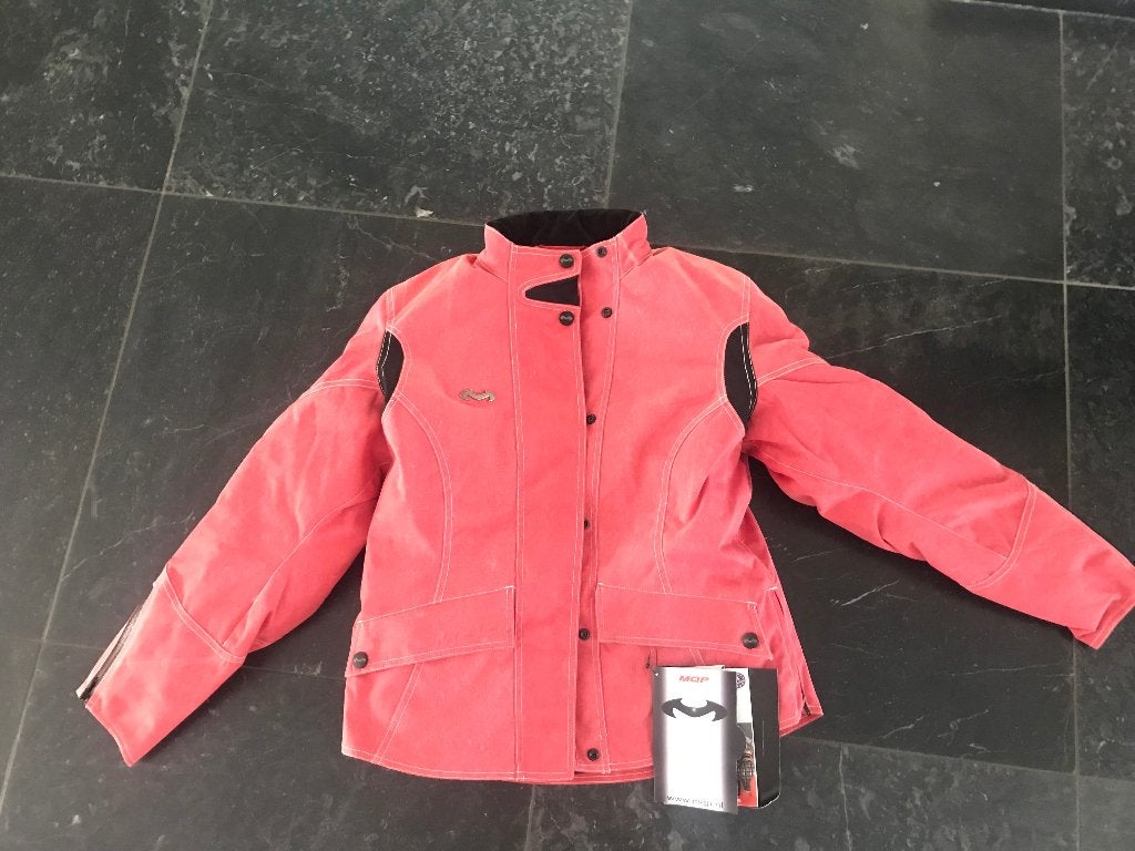 Nieuwe motorjas dames rose MQP maat L, Motoren, Kleding | Motorkleding, Nieuw met kaartje, Jas | textiel, MQP, Ophalen of Verzenden