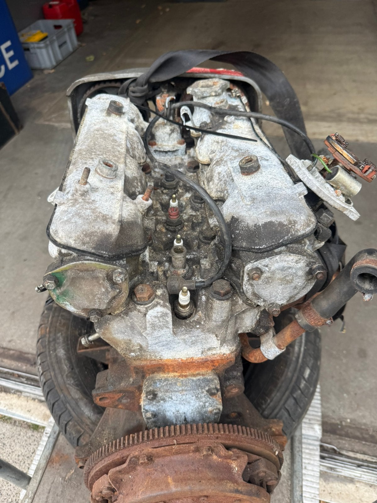 Te koop fiat lampredi 1.8 motor, Ophalen, Gebruikt, Fiat