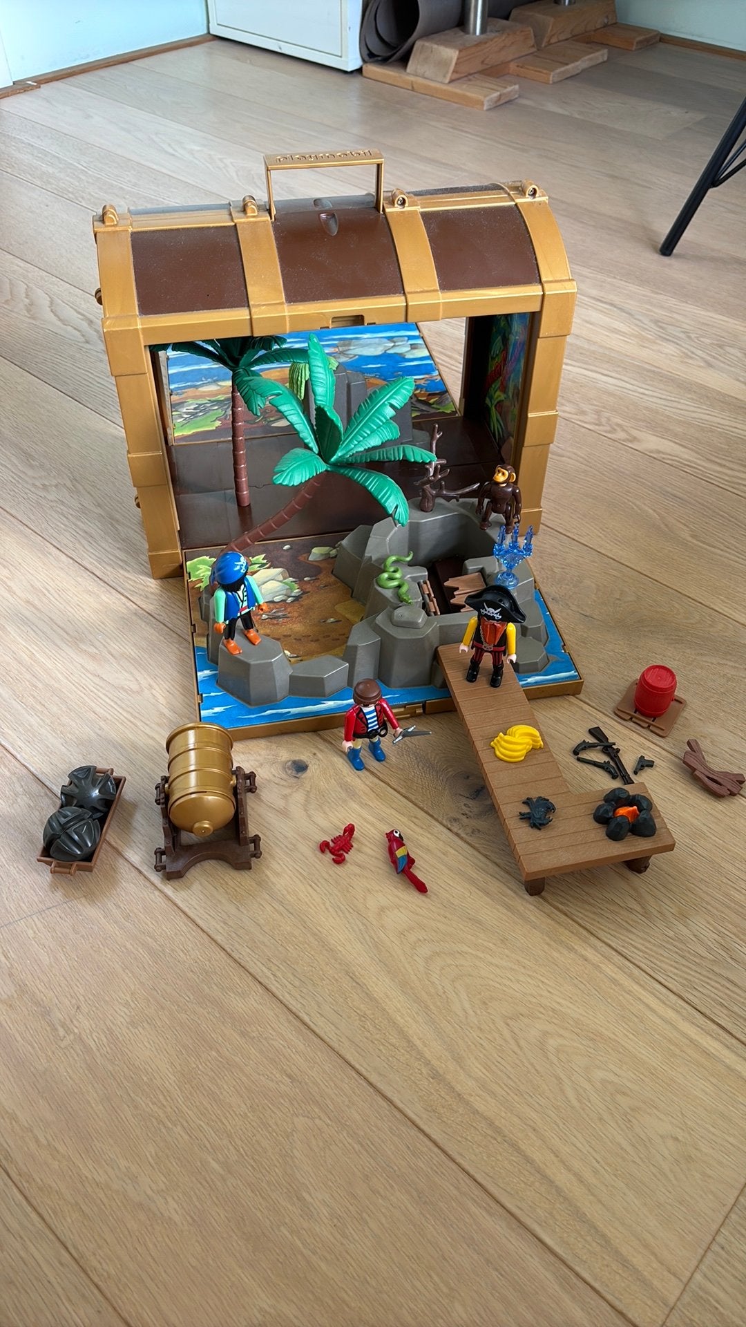 Piratenschatkist playmobil 5737, Ophalen of Verzenden, Zo goed als nieuw