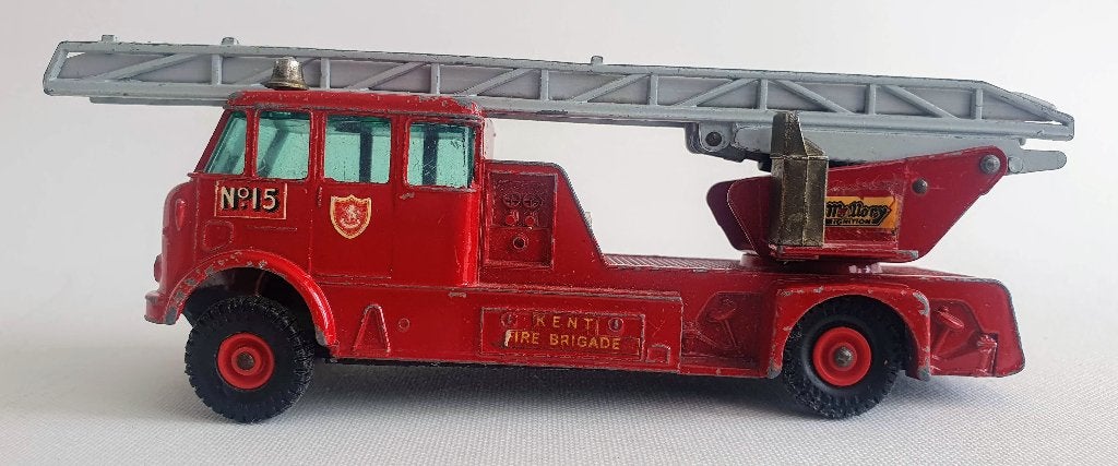 LAATSTE KANS. Vintage Matchbox Brandweerauto, Ophalen of Verzenden, Gebruikt