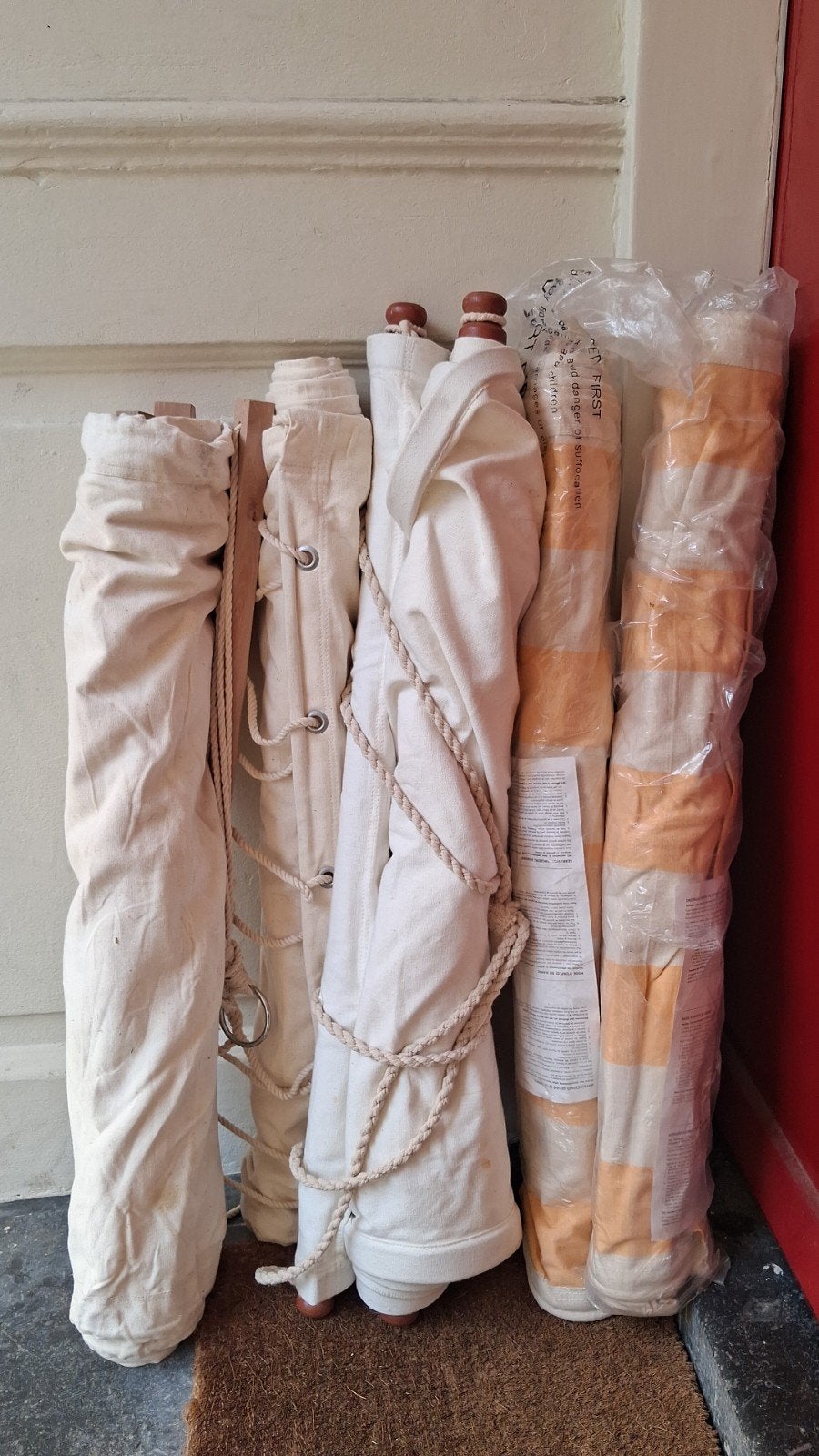 5 hangmatten, 15 per stuk, 60 voor 5, Tuin en Terras, Ophalen