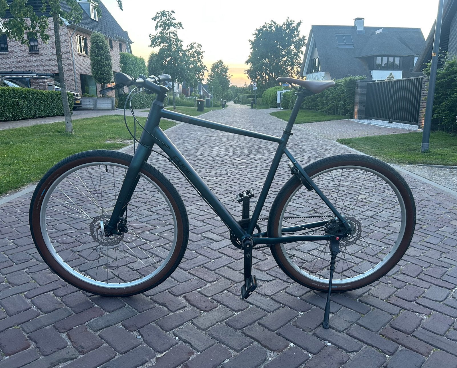 Cube Hyde Pro | Carbon Beltdrive | Heren | 58CM | Schijfrem, Gebruikt, 57 tot 61 cm, Schijfrem, Ophalen