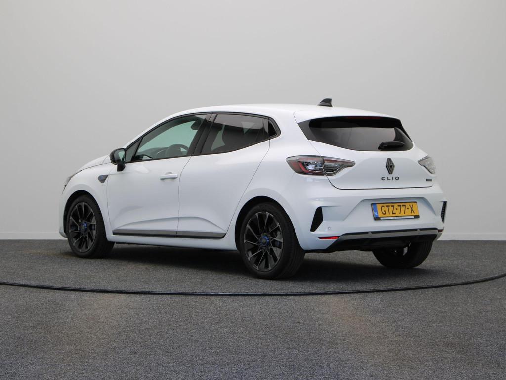 Renault Clio E-Tech Full Hybrid 145pk esprit Alpine | BOSE |, Gebruikt, Euro 6, Leder en Stof, Wit