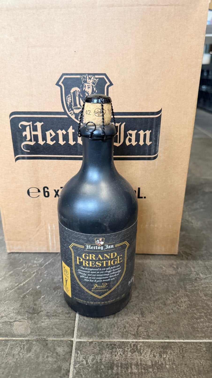 Hertog Jan Grand Prestige 2019 - kruik 50 cl, Ophalen of Verzenden, Zo goed als nieuw, Overige typen