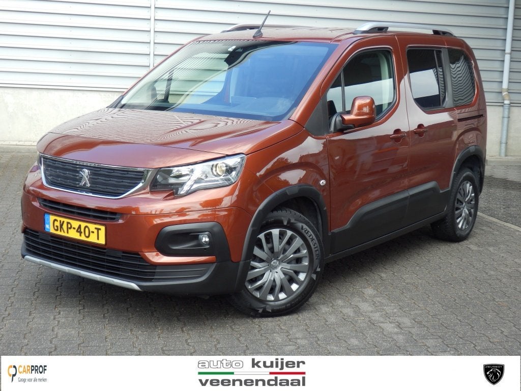 Peugeot Rifter 130PK Automaat | Dealer onderhouden | Trekhaa, Gebruikt, Euro 6, 1199 cc, LED verlichting