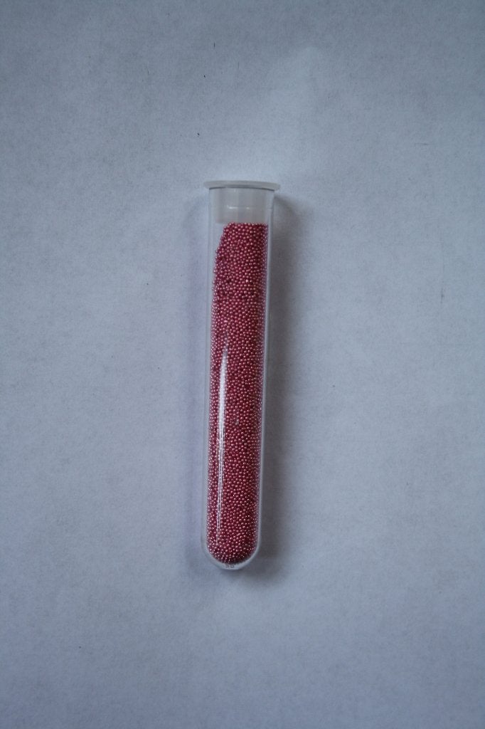 9 stuks funny beads decoparels rose 0,6mm, Ophalen of Verzenden, Nieuw, Roze, Knutselmateriaal
