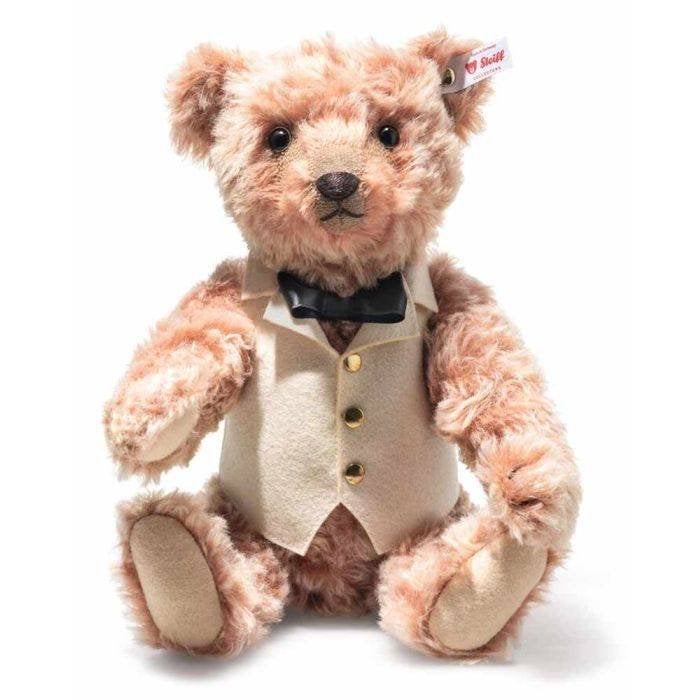 Steiff 005824 Mark Twain beer, 35cm., Info@steiff.com, Steiff, Steiff, Stoffen beer