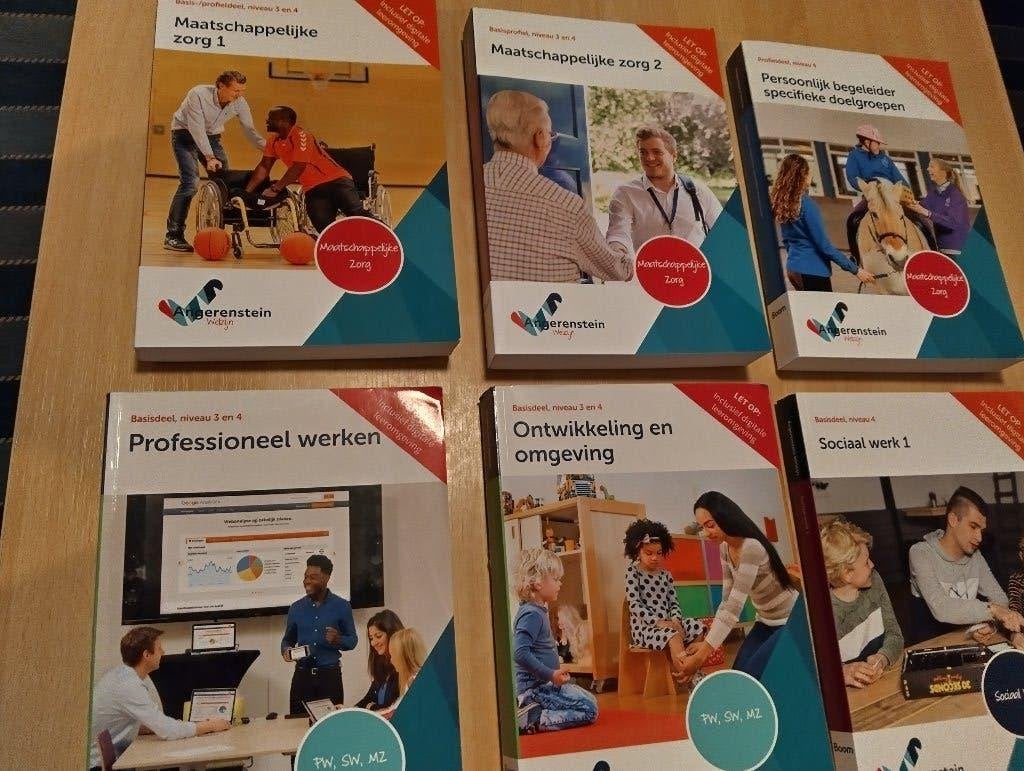 Nr. 650 Studieboeken voor de opleiding MBO-zorg, Gelezen, Diverse auteurs, Ophalen of Verzenden, MBO