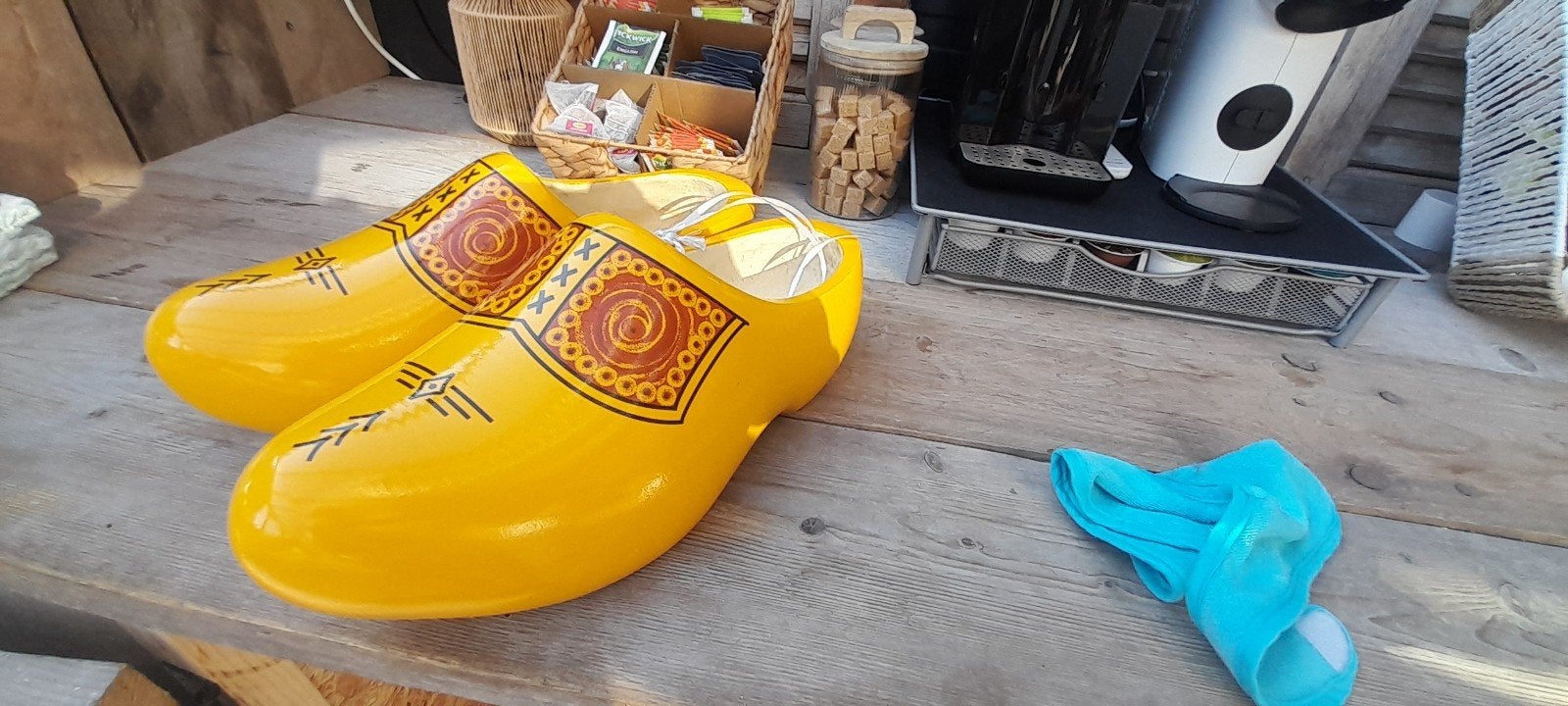 Gele Klompen Maat 47 nieuw- Traditioneel Nederlands, Ophalen of Verzenden