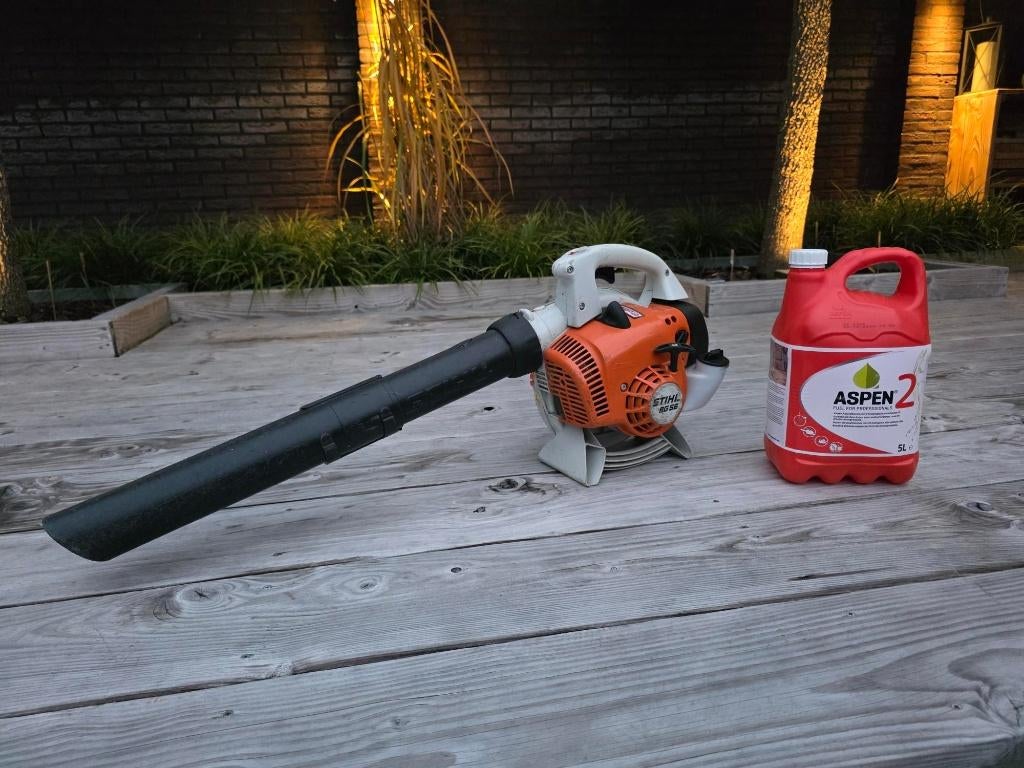 Stihl benzine bladblazer / BG56D, Tuin en Terras, Bladblazers, Ophalen, Gebruikt, Handgedragen, Stihl