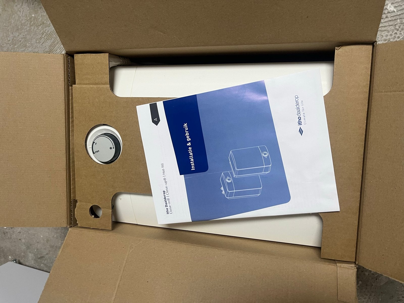 Itho Daalderop Close-in Boiler 10 liter - Zo goed als nieuw, Minder dan 20 liter, Boiler, Ophalen of Verzenden, Minder dan 3 jaar oud