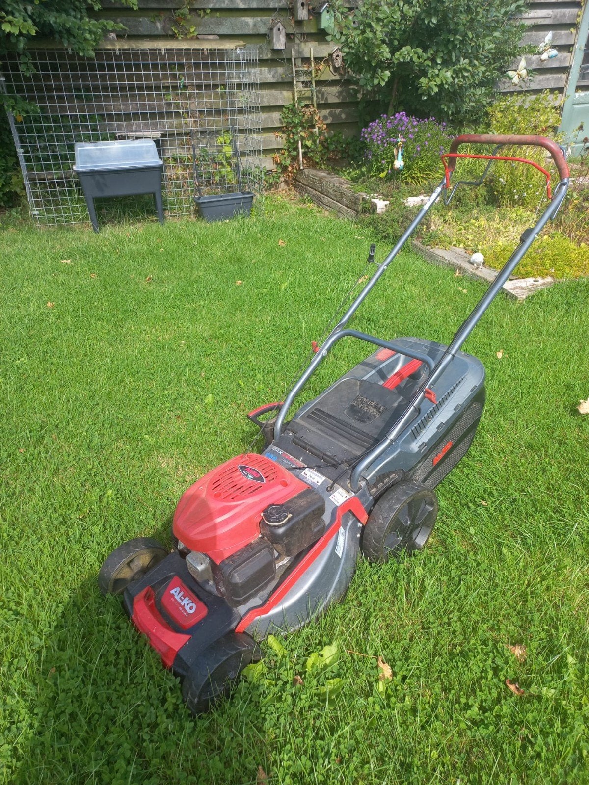 AL-KO Comfort 46.0 SP-A Benzine Grasmaaier, Ophalen, AL-KO, Gebruikt, Benzine-grasmaaier