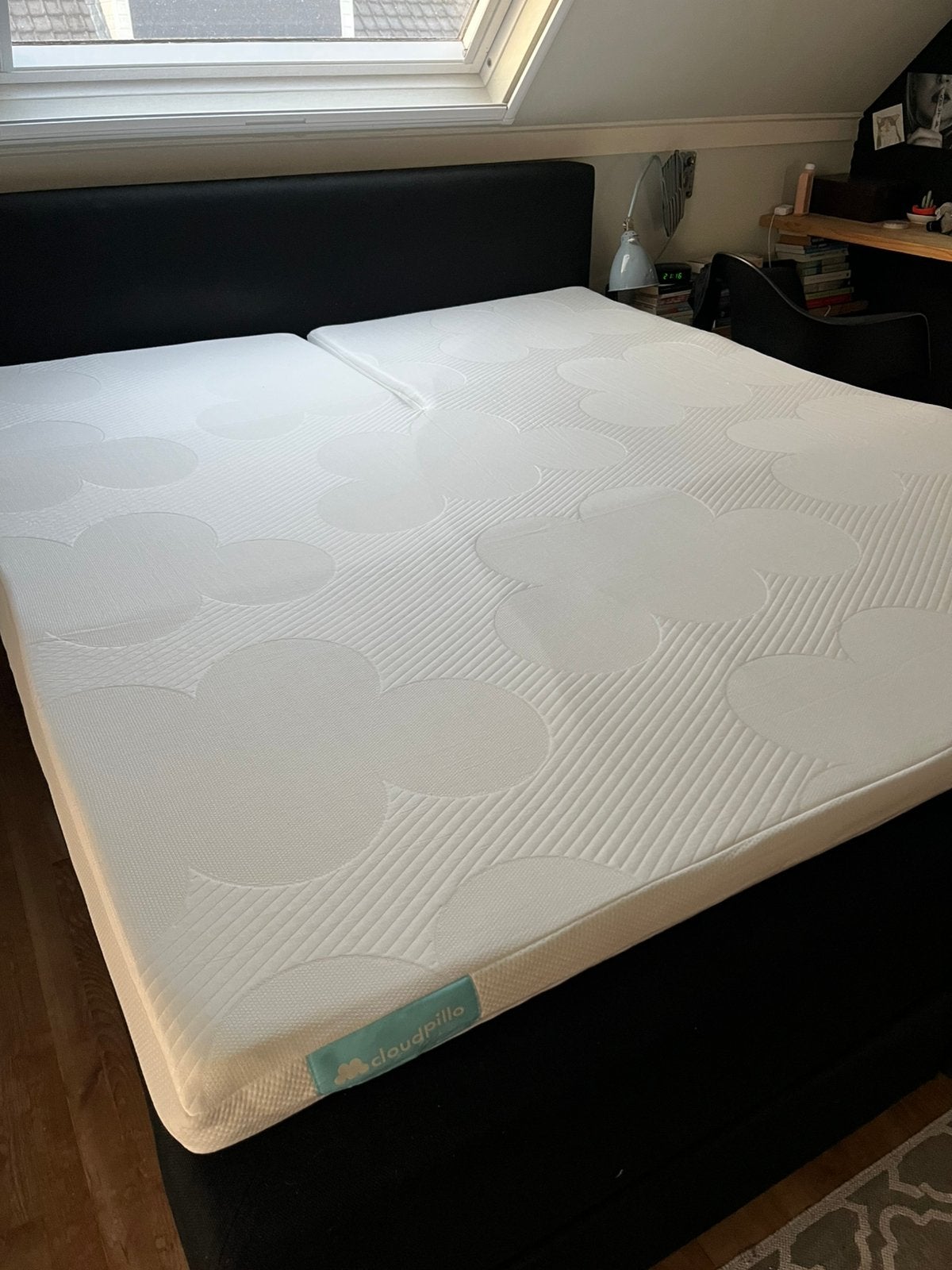 Topper matras cloudpillo nieuw, maat 180 x 200,, Ophalen, Zo goed als nieuw, Tweepersoons, 180 cm