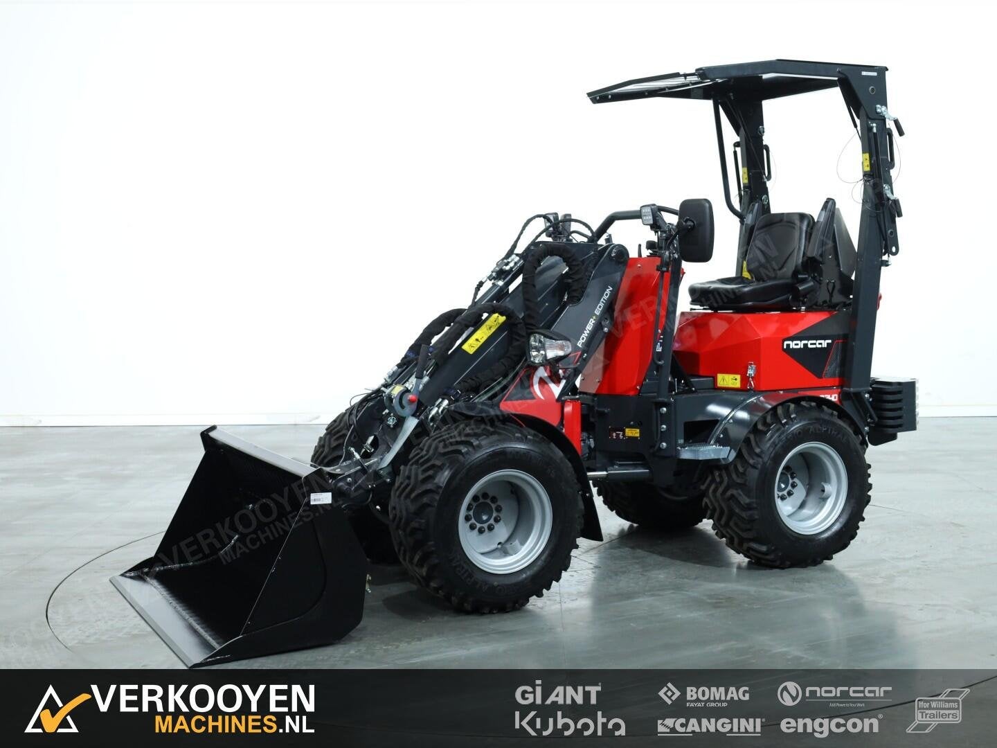 2026 Norcar a7240 Power+ Edition VK10593 Minishovel, Zakelijke goederen, Machines en Bouw | Kranen en Graafmachines, Wiellader of Shovel