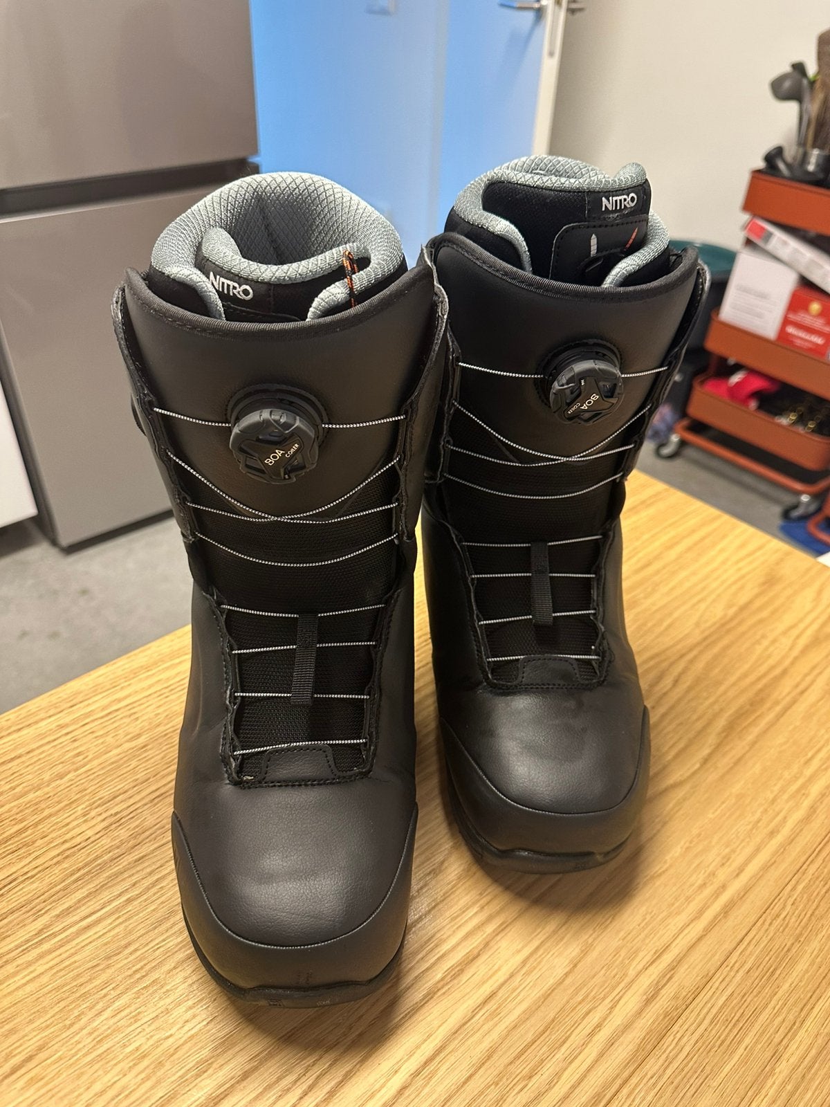Snowboard schoenen Nitro club BOA 30.5, Sport en Fitness, Snowboarden, Ophalen of Verzenden, Zo goed als nieuw, Schoenen