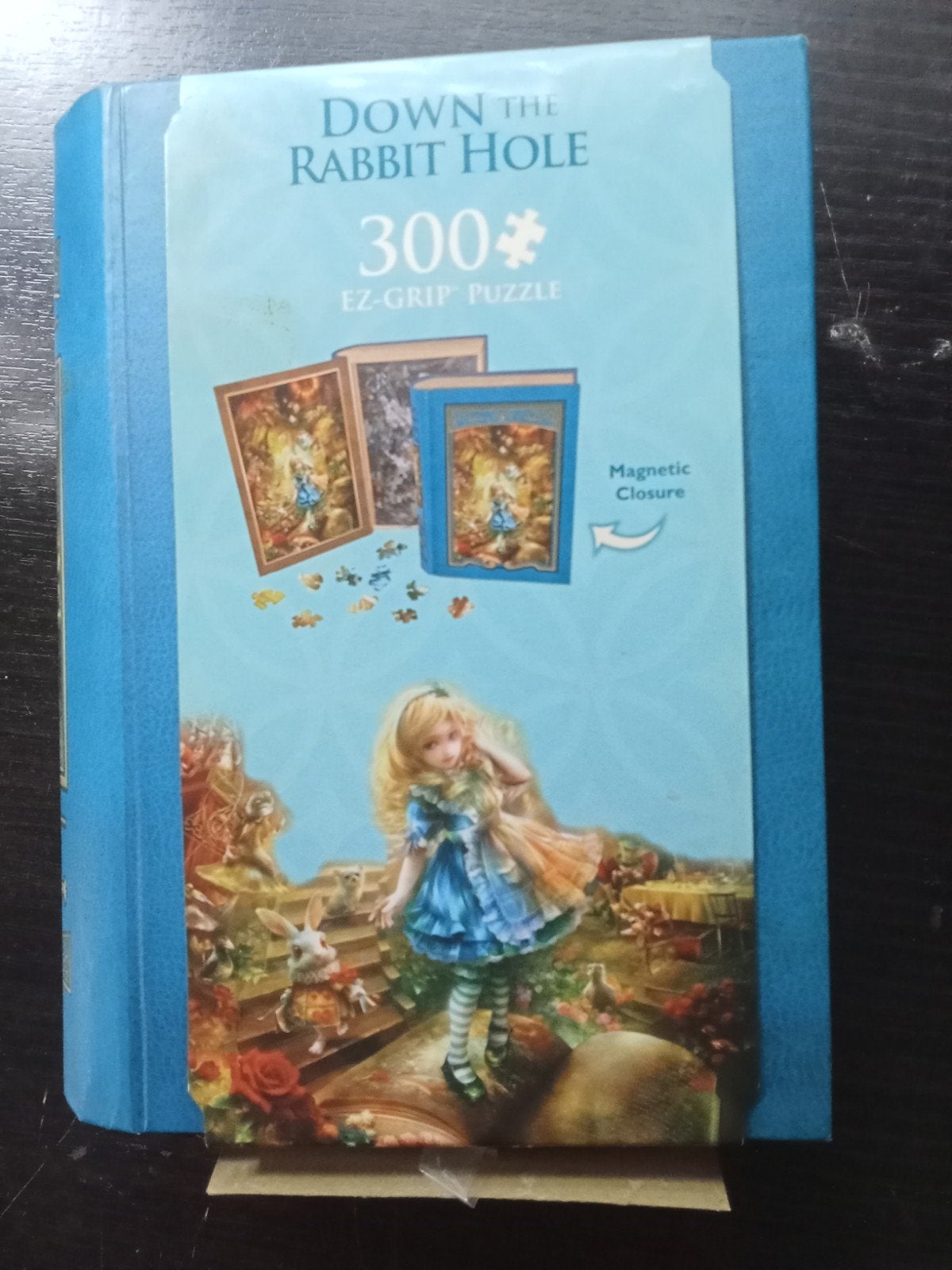 Prachtige Alice in Wonderland legpuzzel 300 stukjes in luxe, Ophalen of Verzenden, Gebruikt