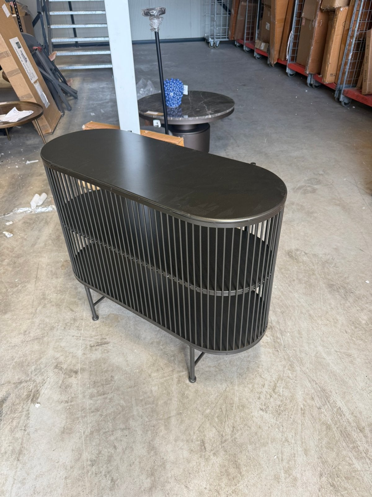 Light & Living Kast YINTHE 100x40x80 Zwart, Zo goed als nieuw, Oostpolderweg 2, Hoyz, 25 tot 50 cm