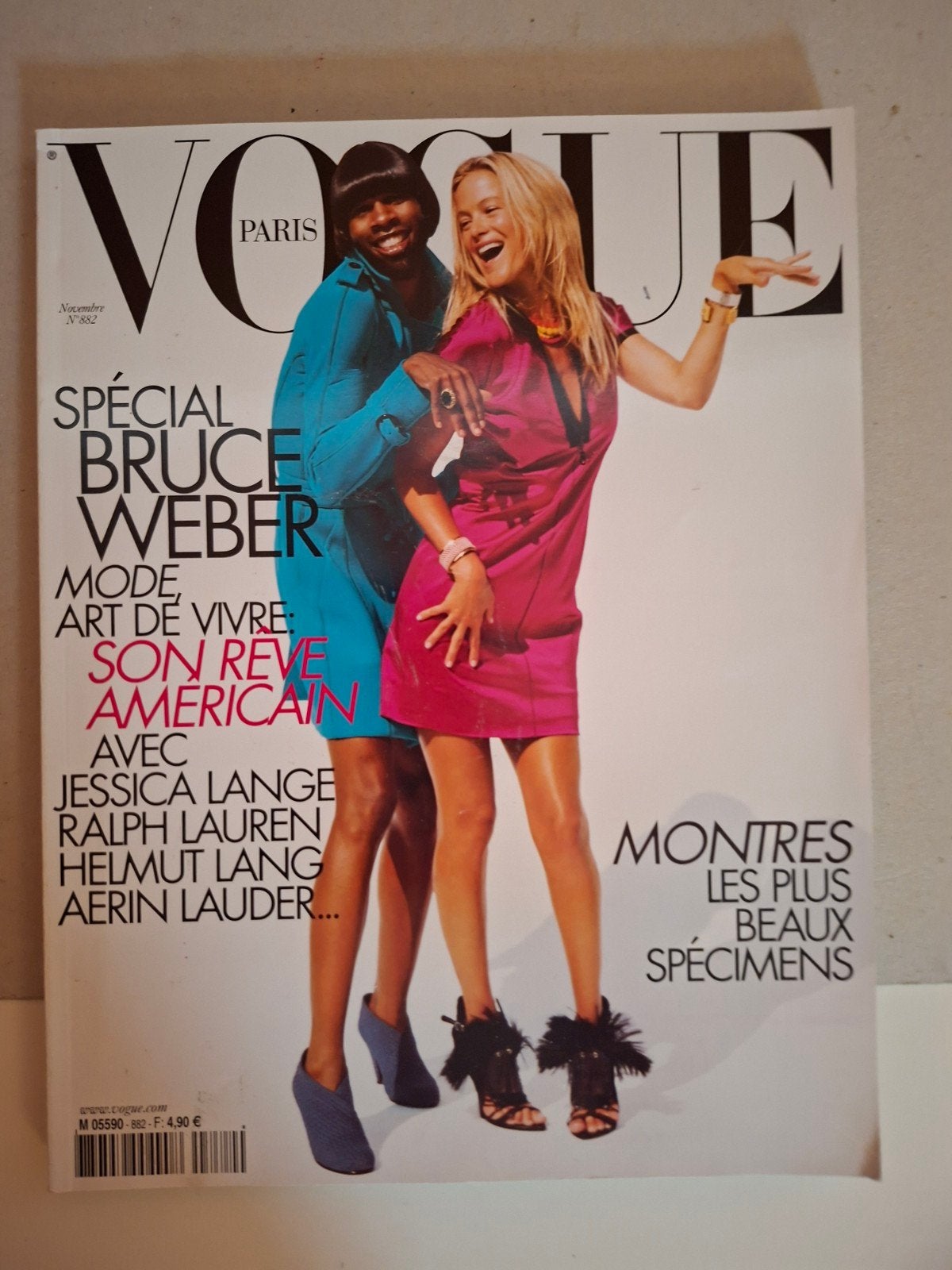 vogue paris issue bruce weber 2007 fashion magazine, Verzenden, 1980 tot heden, Buitenland, Tijdschrift