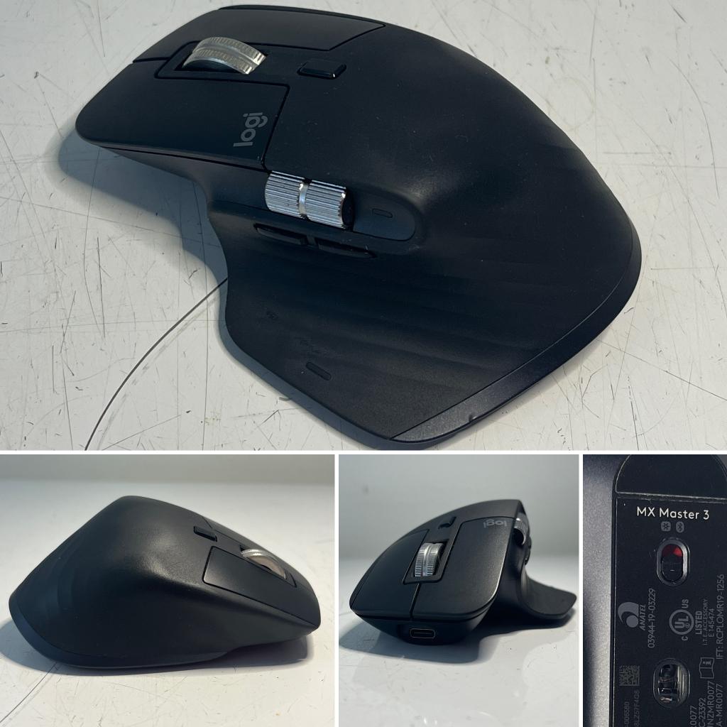 Logitech MX Master 3 Draadloze Bluetooth Muis ZGAN, Computers en Software, Muizen, Zo goed als nieuw, Muis, Rechtshandig, Draadloos