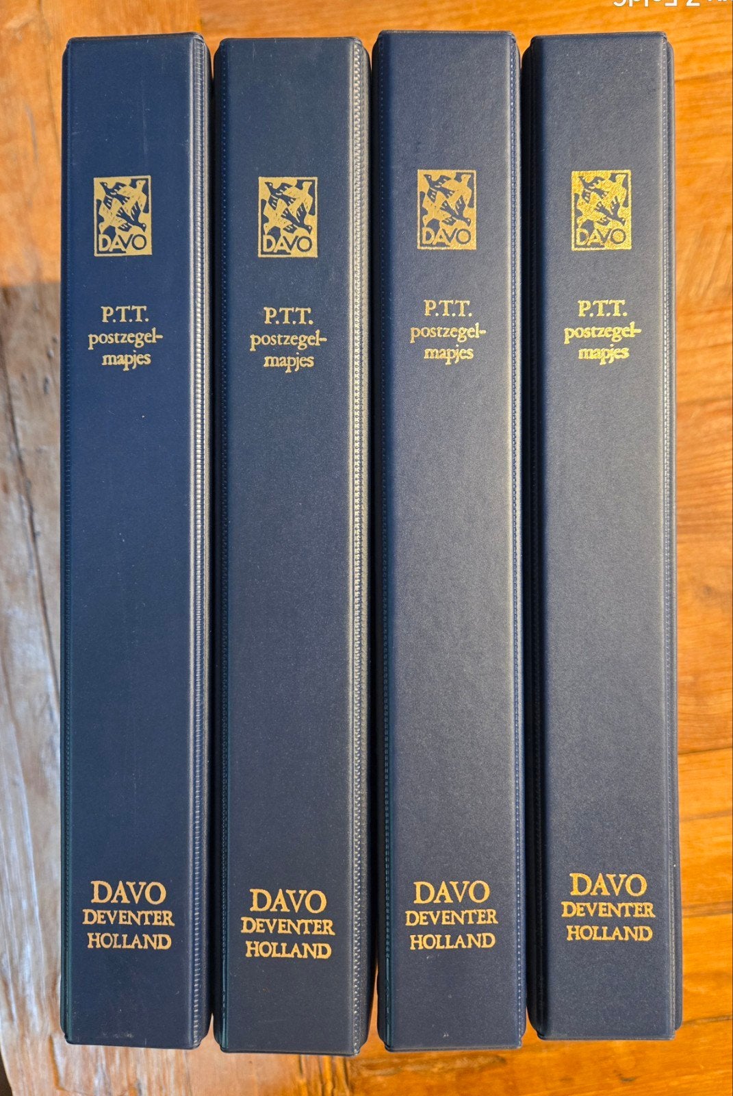 DAVO PTT Postzegelmapjes Collectie - 4 Albums, Ophalen of Verzenden