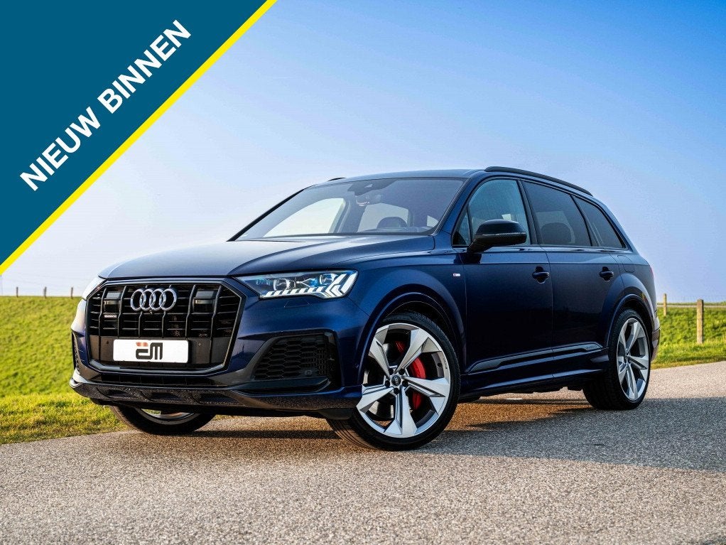 Audi Q7 60 TFSI e Comp. Pano Trekhaak ACC (bj 2020), Auto's, Audi, Automaat, Gebruikt, Zwart, 2995 cc