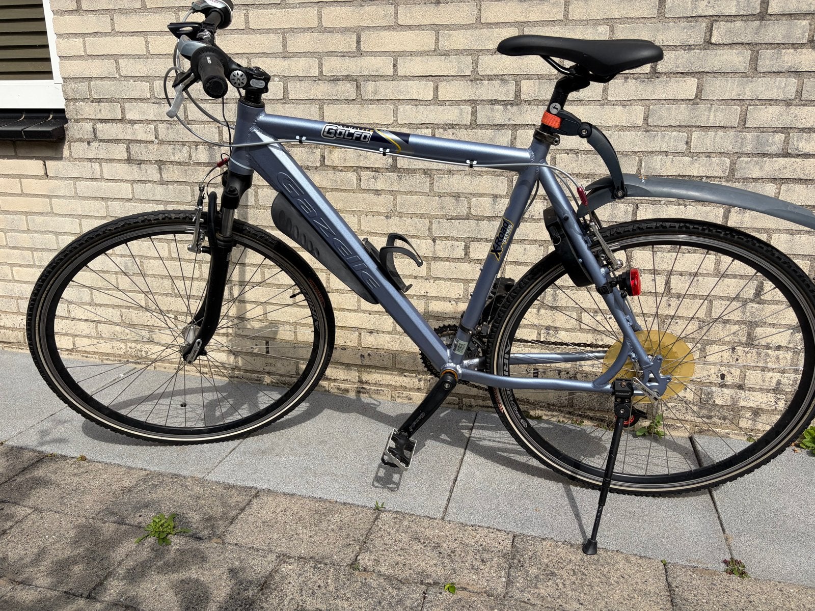 Gazelle Golfo X-Road hypride mountainbike, Ophalen, 28 inch, Gebruikt, Vering