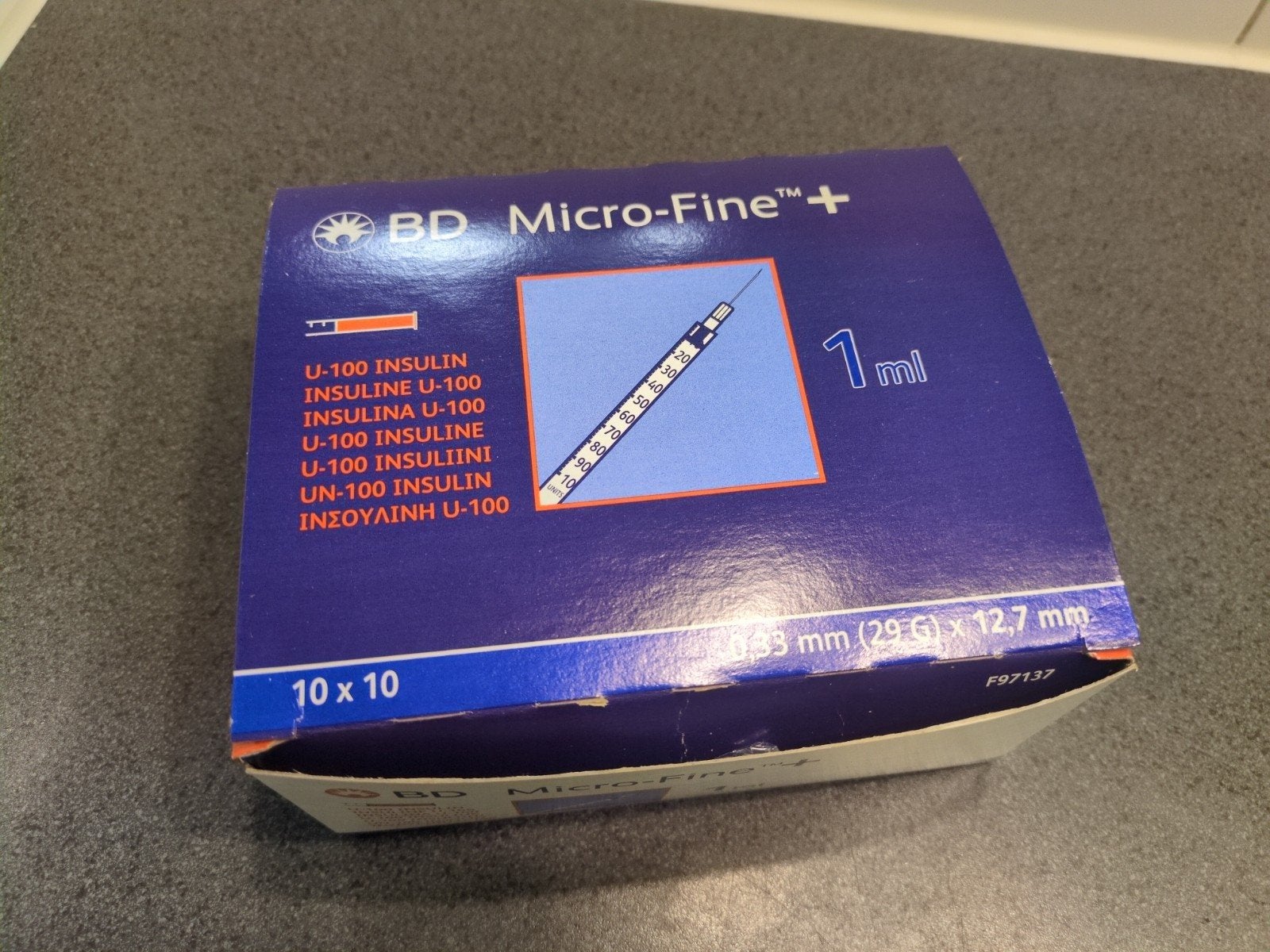 80 insuline naalden 1ml 29G nieuw, Ophalen of Verzenden, Nieuw