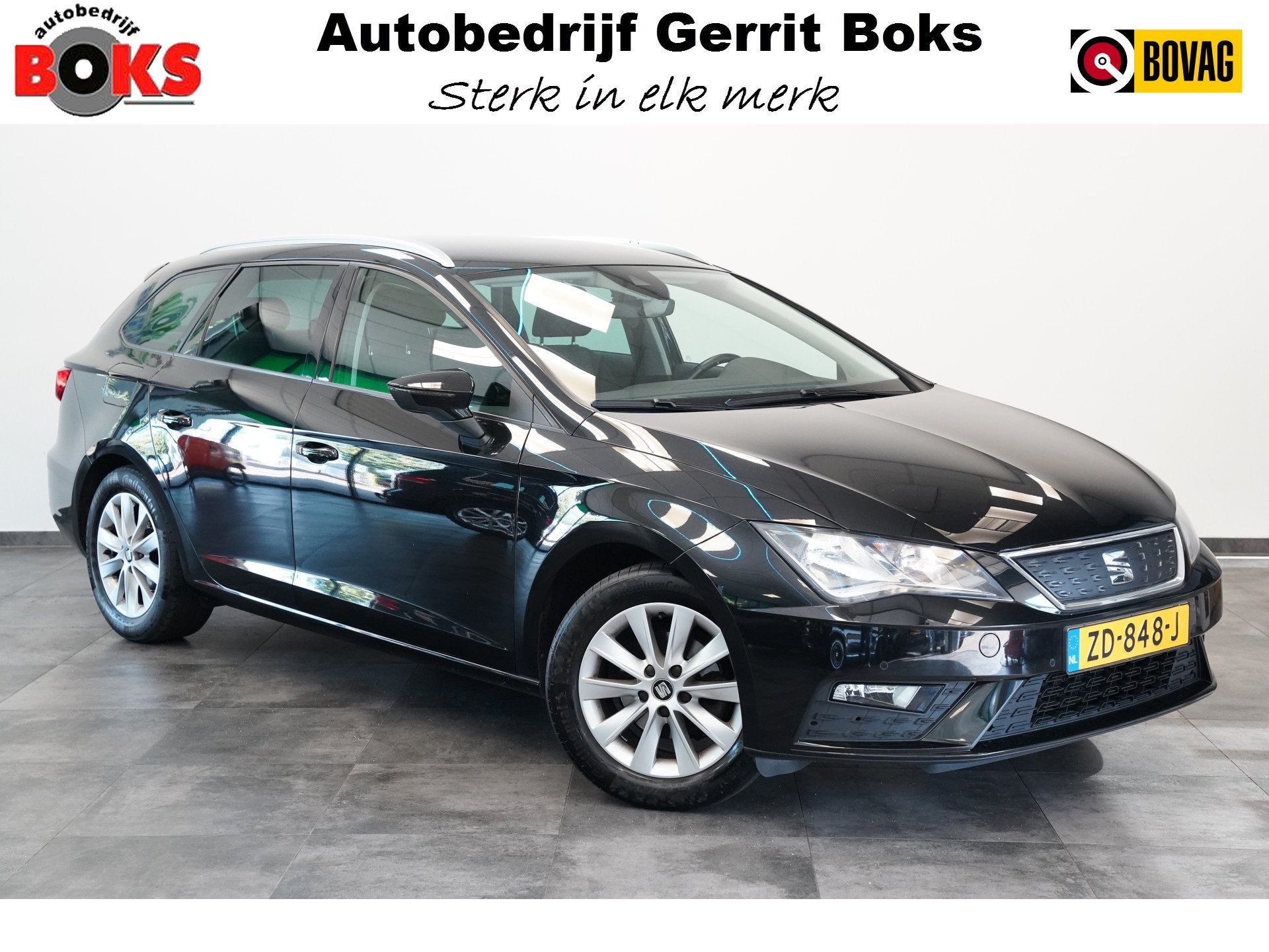 SEAT Leon ST 1.0 EcoTSI Style Business Intense Navigatie Cru, Stof, Gebruikt, Euro 6, Leon
