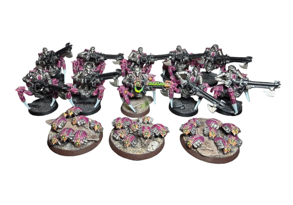 Warhammer 40K Necron Warriors, ., Warhammer, Ophalen of Verzenden, Zo goed als nieuw