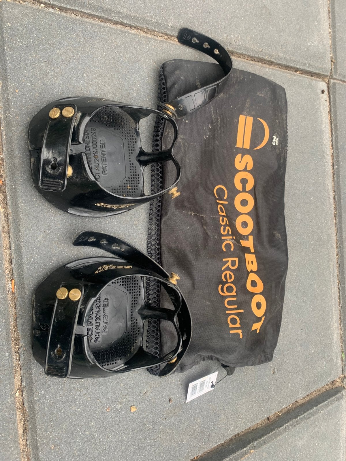 Scootboot / hoefschoen 0Slim 2 stuks, Ophalen of Verzenden, Zo goed als nieuw