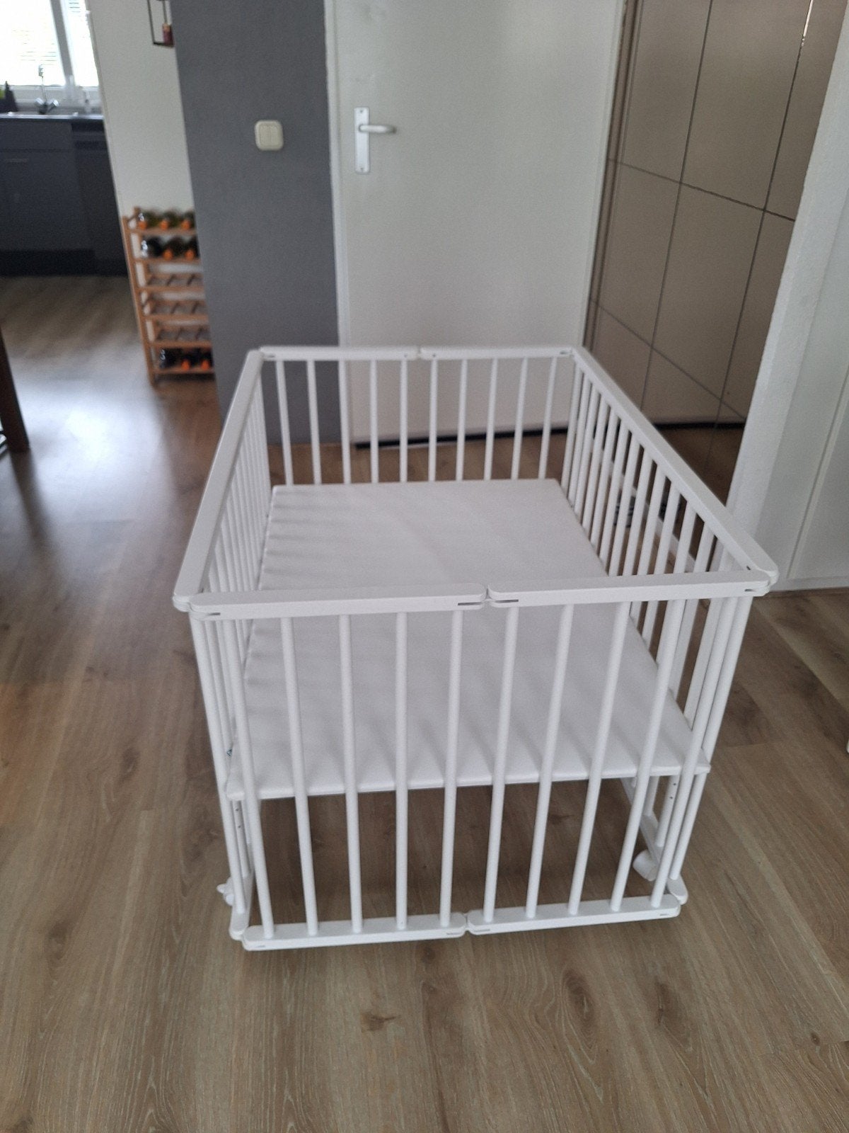 baby box, Kinderen en Baby's, Boxen, Ophalen, Zo goed als nieuw, Rechthoekig, In hoogte verstelbaar