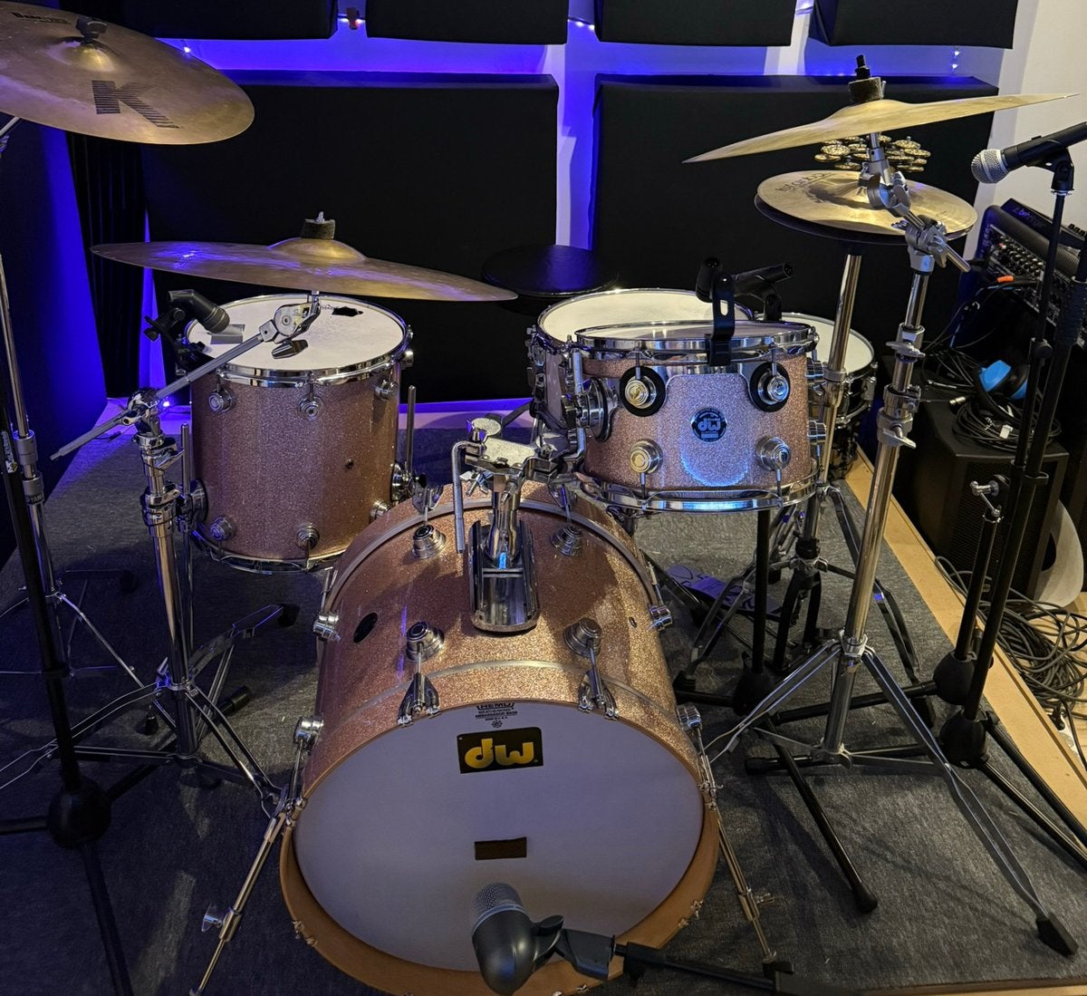 DW Collectors drumset van Ton Dijkman, Ophalen, Zo goed als nieuw, Overige merken