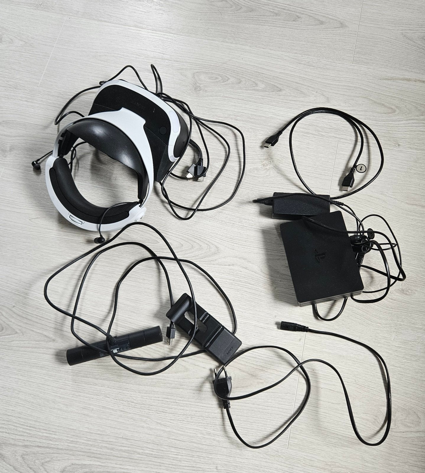 Sony PlayStation VR-bril met accessoires, Spelcomputers en Games, Virtual Reality, Ophalen of Verzenden, Gebruikt, VR-bril, Sony PlayStation