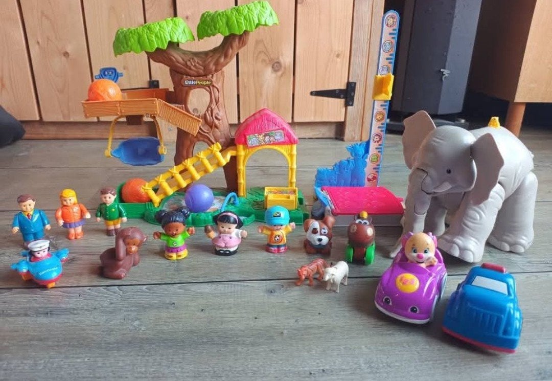 Fisher Price Little People combi set, Kinderen en Baby's, Speelgoed | Vtech, Ophalen of Verzenden, Gebruikt, 2 tot 4 jaar