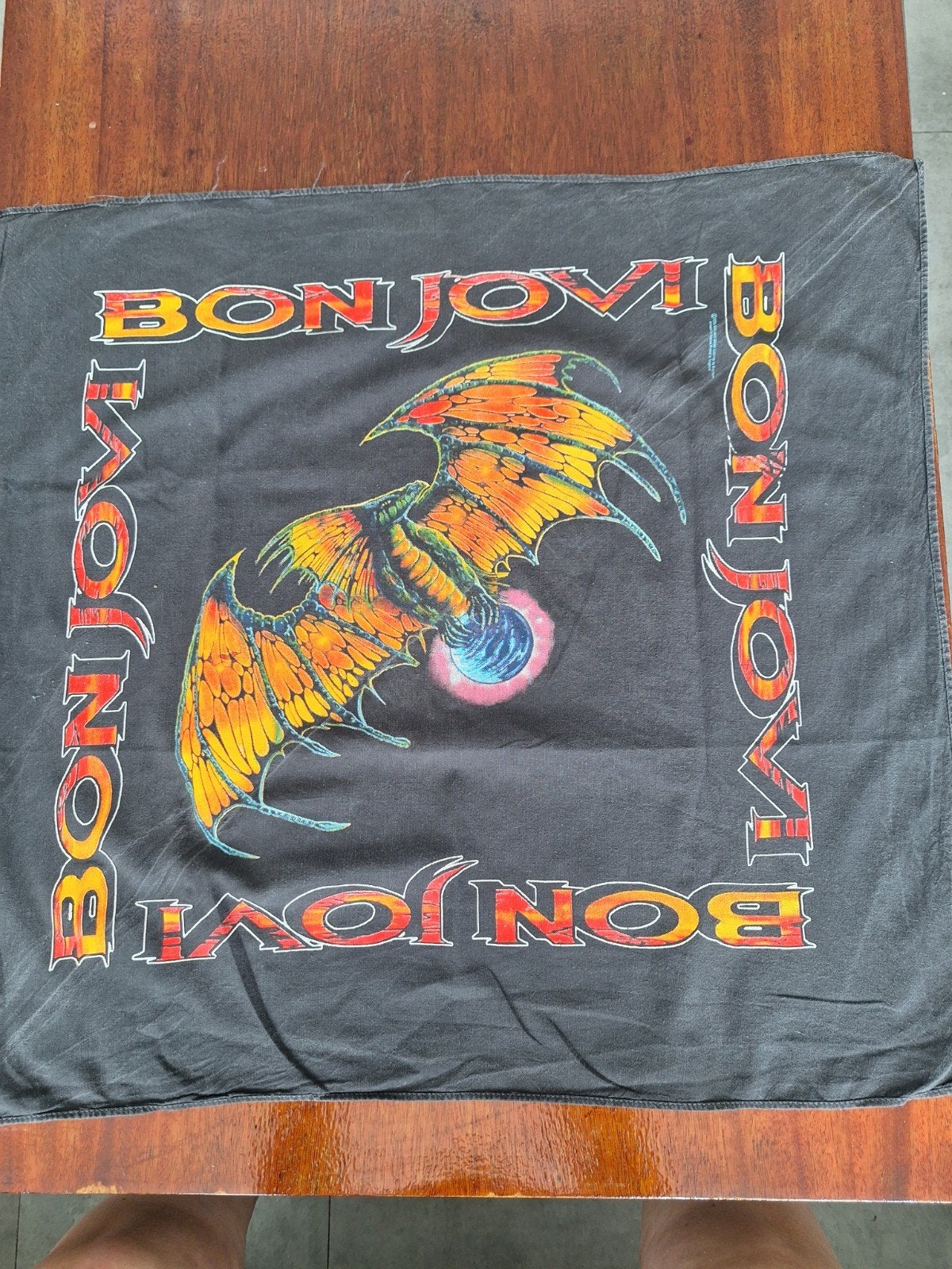 Bandana/sjaal Bon Jovi, Ophalen of Verzenden, Kleding