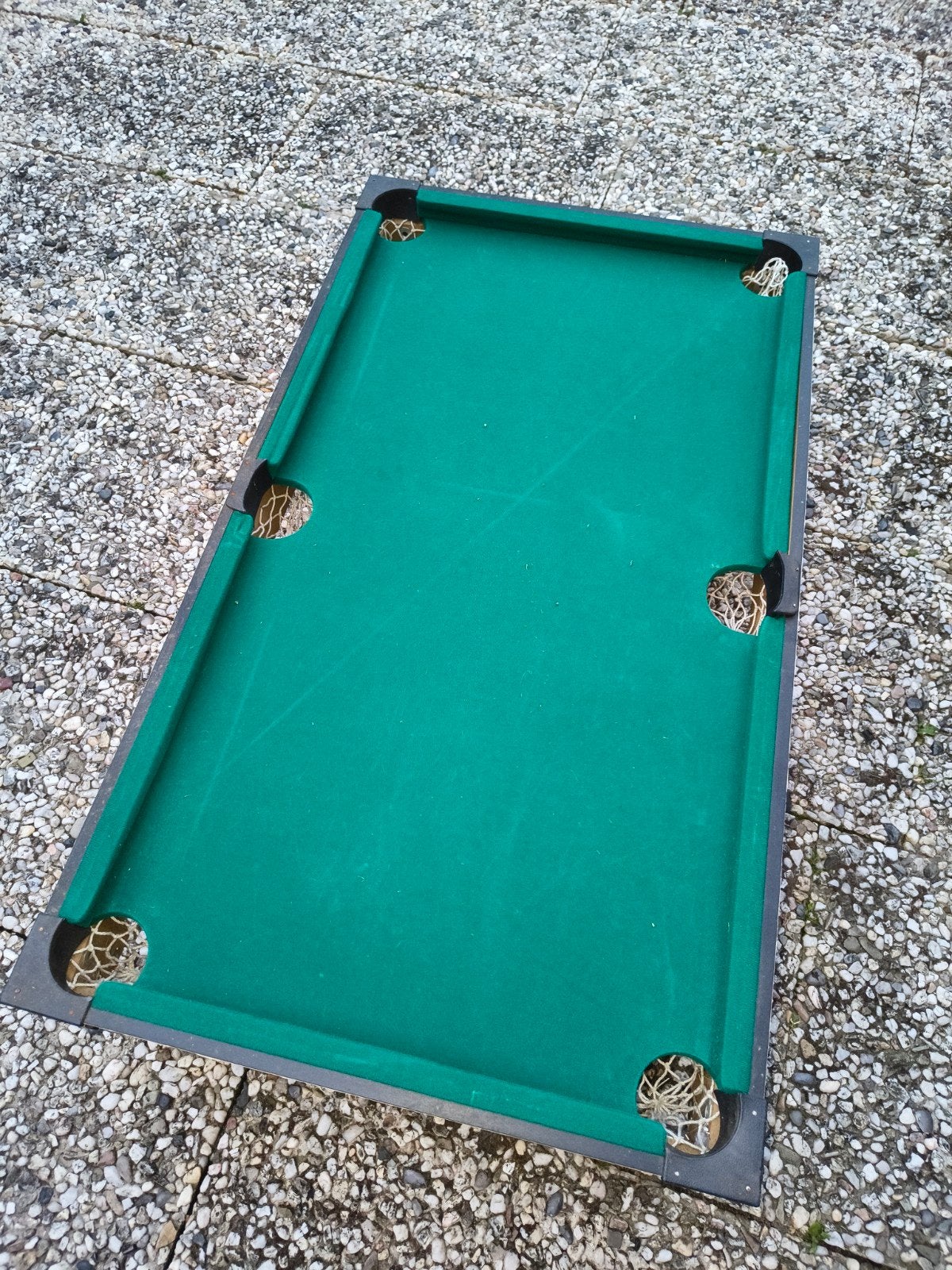 3-in-1 Spelset: Voetbaltafel, hockey & Pingpong, Ophalen, Gebruikt