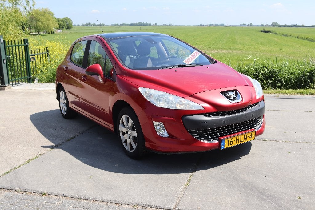 Peugeot 308 1.6 VTI 16V 5-DRS 2009 Rood, Auto's, Voorwielaandrijving, 15 km/l, 680 kg, 4 cilinders